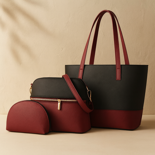 Eval Everyday Set – TBM Crimson Noir Edition: a 3-in-1 combo
